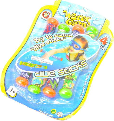 Juego De Agua Sumergibles De Tela Para Natación Buceo Niños Color Multicolor