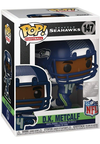 Funko Pop Nfl Seattle Seahawks Dk Metcalf