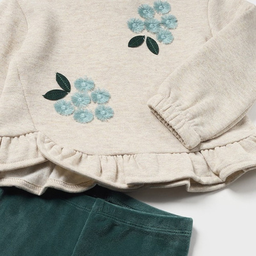 Conjunto Mayoral Legging Sudadera Holanes Bebé
