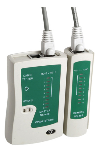 Testeador Cable De Red Rj45 / Rj11 / Rj12 Cat5/cat6/cat7