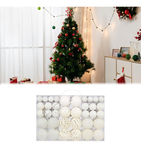 / 100x Adornos De Bolas De Navidad Decoraciones Para Fiestas