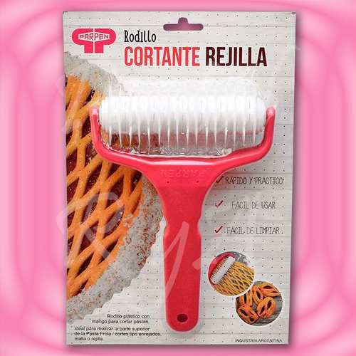 Imagen 7 de 9 de Rodillo Cortante Rejilla / Enrejado / Pasta Frola Parpen