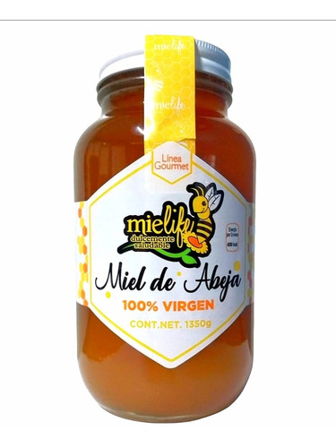 Miel De Abeja Virgen 1350 Gr Flor De Azahar Mielife Gourmet