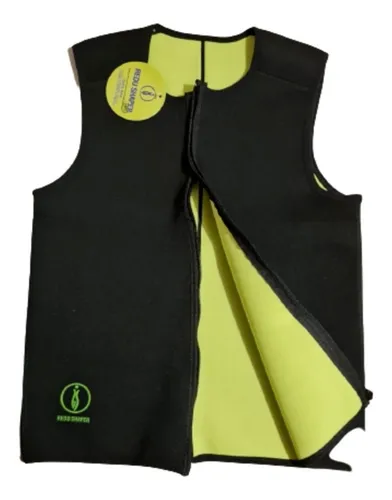 Chaleco Polera Deportiva Cierre Redu Shaper Var n Talla S