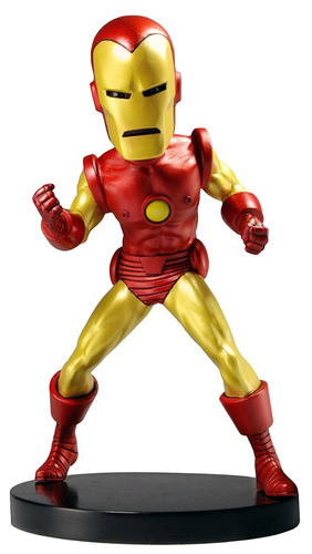 Muñeco Figura Acción Neca Marvel Classic Head Knocker Iron