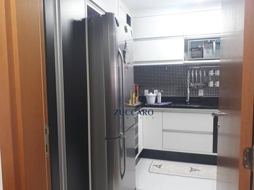 Apartamento Com 3 Dormitórios À Venda, 75 M² Por R$ 415.000 - Jardim Nova Taboão - Guarulhos/sp - Ap14605