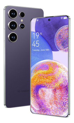 Android Dual Sim S25 Ultra Desbloquea 512gb/16gb Ram 2025 Ultimas Ofertas Soporta 5g Android 14 Pantalla Grande Batería De Larga Duración Smartphone Violeta