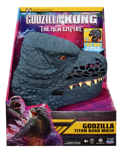 Mask Playmates: Interacción Entre Godzilla Y Kong Y Godzilla