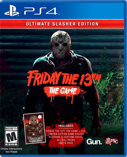 Imagen 1 de 4 de Friday The 13th:ultimate Slasher Edition Ps4 / Mipowerdstiny