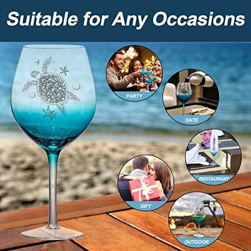 Copas De Vino Sopladas A Mano Para Vino Tinto O Blanco, Jueg