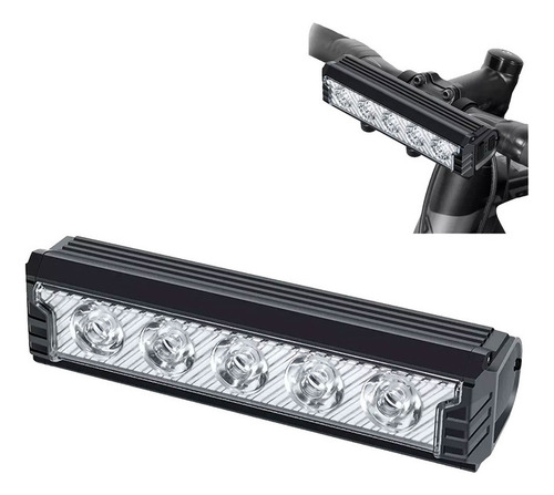Luces De Bicicleta Recargables De Linternas Potente 5 Led