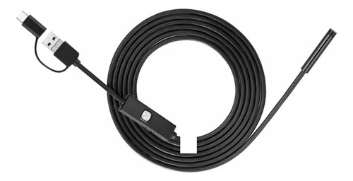 Mini Cámara Endoscópica Android/win/mac Inspección 5mt Usb