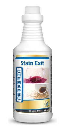 Stain Exit Desmanchador Para Tapicerías Y Alfombras (946 Ml)