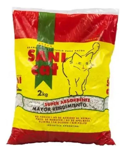 Arena Sanitaria Para Gatos 2 Kilos - Gaucho