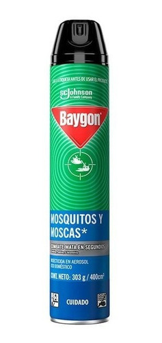 Insecticida Baygon 400 Ml Mosquitos Y Moscas