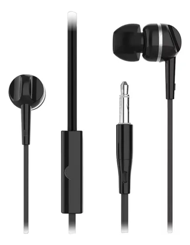comprar Audífonos In-ear Cable Micrófono Control Volumen Jack 3.5mm