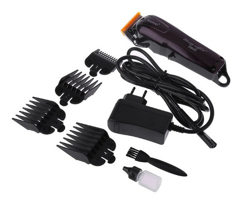 Máquina Cortar Cabelo Profissional Sem Fio Kemei Km-2600