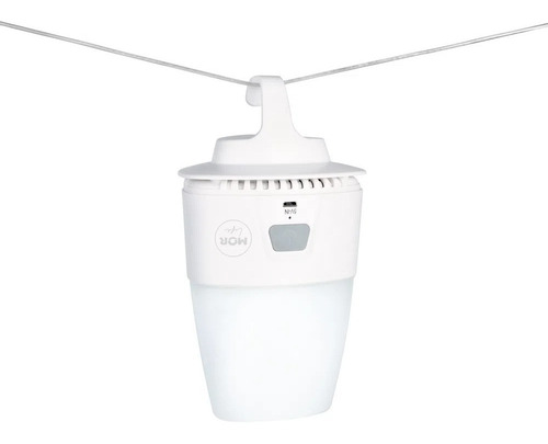 Imagem 1 de 8 de Luminaria Led Recarregavel Portatil Com Gancho Camping Mor