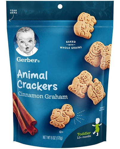 Gerber Galletas Animal Crackers Con Canela 170 Gr