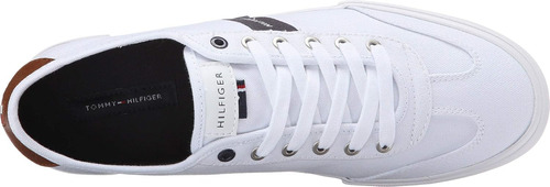 Reloj Tommy Hilfiger Para Hombre, Blanco/negro/moca, Talla 8