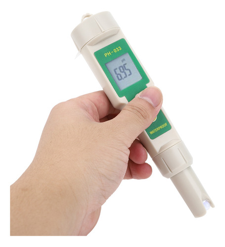 Probador De Ph Resistente Al Agua -033, Monitor Digital Port