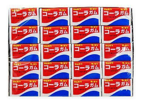 Cola Taste Bubble Gum 60pcs 0.2oz Japons Dagashi Marukawasei