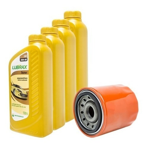 Kit Troca Oleo 5w30 Sintetico Filtro 1.5 16v City Civic Fit 