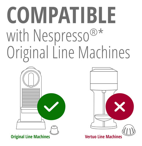 Cápsulas Espresso Gourmesso 100 Unid Compatibles Nespresso C