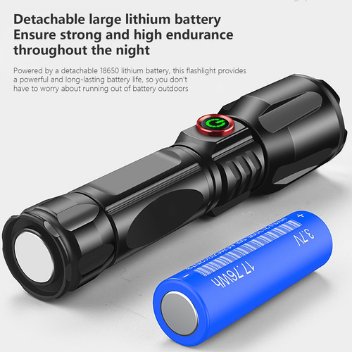 Linterna Led S De 1000 Lúmenes, Linterna Superbrillante Zo 8