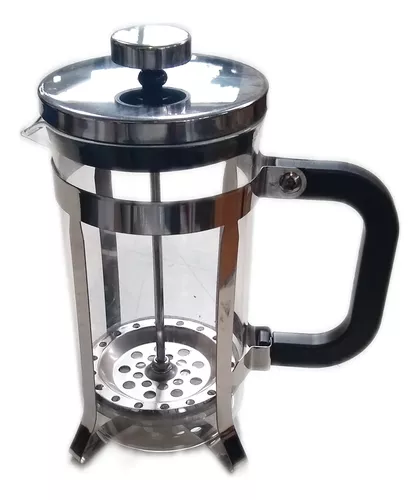 Ambiente Urbano - Cafetera Manual Embolo 600 mL Vidrio y Acero