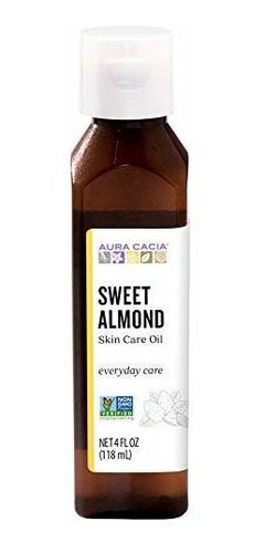 Aceite De Almendras Dulces Aura Cacia | Puro | 118ml