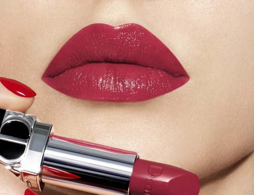 Labial Dior Satinado Rouge Dior Color Couture Color Rojo