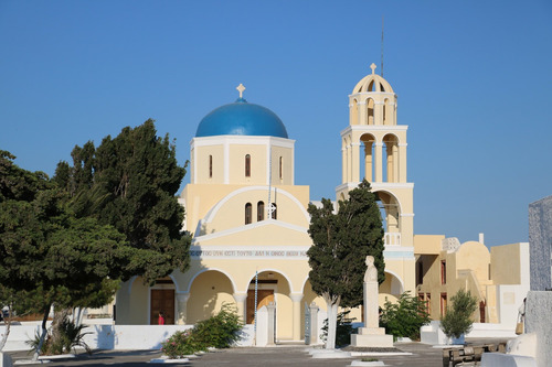 Imagen 1 de 1 de Oia-s-church-santorini-greece Fotografia