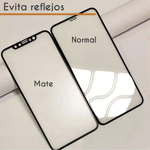 Imagen 5 de 9 de Mica De Ceramica Mate Para iPad Mini 5 Textura Papel