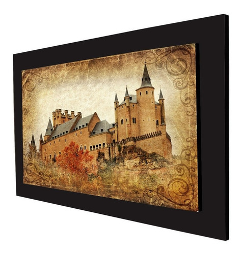 Cuadro 60x40cms Decorativo Castillo España!!!+envío Gratis