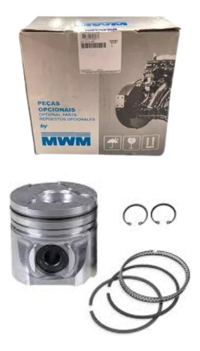 Pistão E Anel Std Motor Mwm Sprint S10 Troller Volare A5 A6