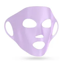 Comprar 4 Mascarillas De Silicona Antiage Potenciadora De Productos Tipo De Piel Color Lila