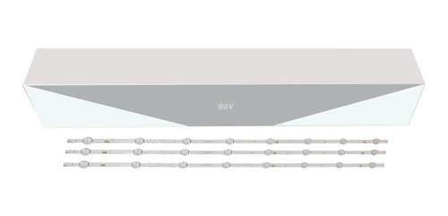 Kit Fita De Led Compatível Un40j5200 Un40j5200ag 