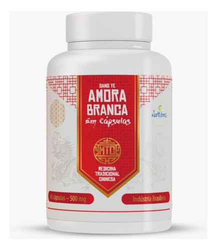 Amora Branca - 60 Cápsulas De 500mg