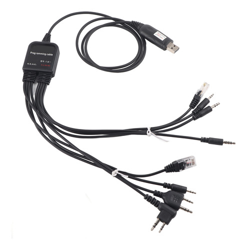 Cable De Programación De Radio Usb 8 En 1 Para/quanshengcn/t