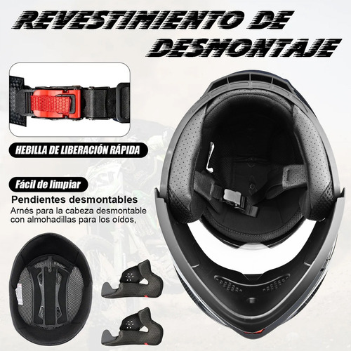 Mooaoo Casco Moto Negro Half Abatible Con Luz Led Certificado Dot Con Luces Traseras Intermitentes
