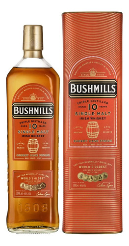 Whisky Bushmills 10 Años 