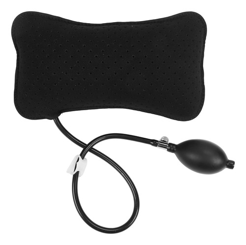 Almohada Firme De Apoyo Lumbar Inflable, Lavable Y Transpira