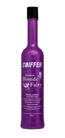 Imagem 1 de 3 de Shampoo Desamarelador Blonde Fairy Coiffer 300ml