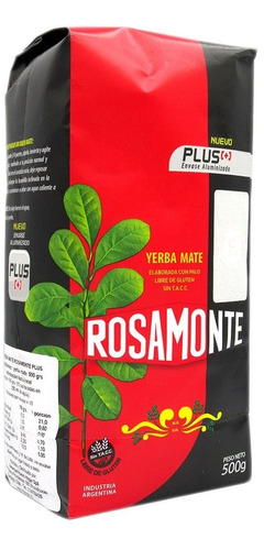 Yerba Mate Rosamonte 500g Pack De 5