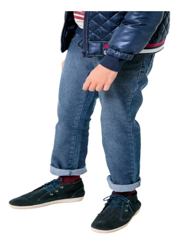 Imagem 4 de 10 de Kit 2 Calças Jeans Com Lycra Menino - Infantil E Juvenil