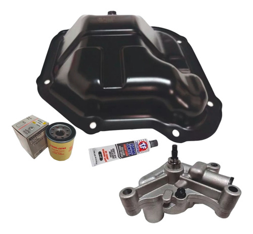 Carter Bomba Y Filtro Aceite Silicon Versa 1.6l 07-18