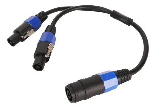 comprar Cable Divisor De Altavoz (1 Hembra A 2 Conectores Plug And P
