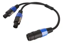 Comprar Cable Divisor De Altavoz (1 Hembra A 2 Conectores Plug And P