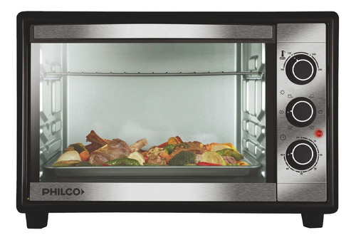 Horno Grill Electrico Philco Hgp4022pi 40l Negro Refabricado (Reacondicionado)